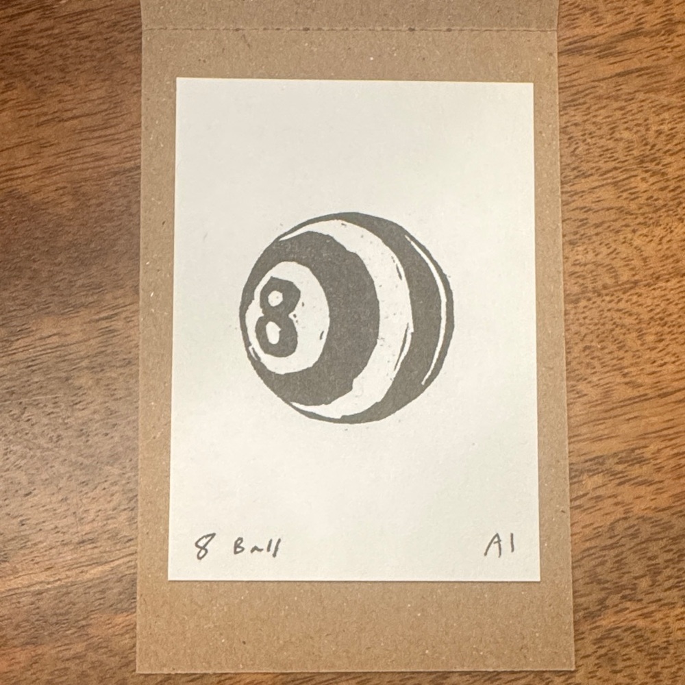 Inciardi Mini Print 8 Ball